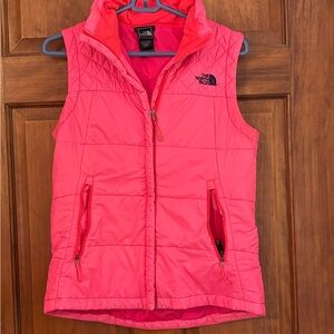 The North Face Pink Quilted Vest